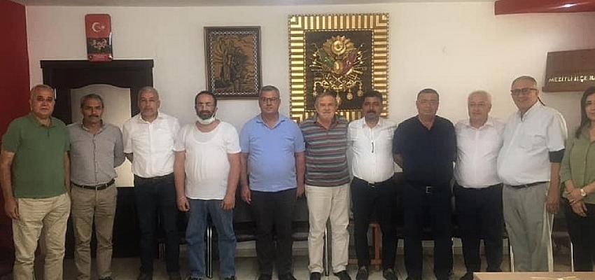 Başkan Bünyamin Önel’den MHP Mezitli’ye Ziyaret