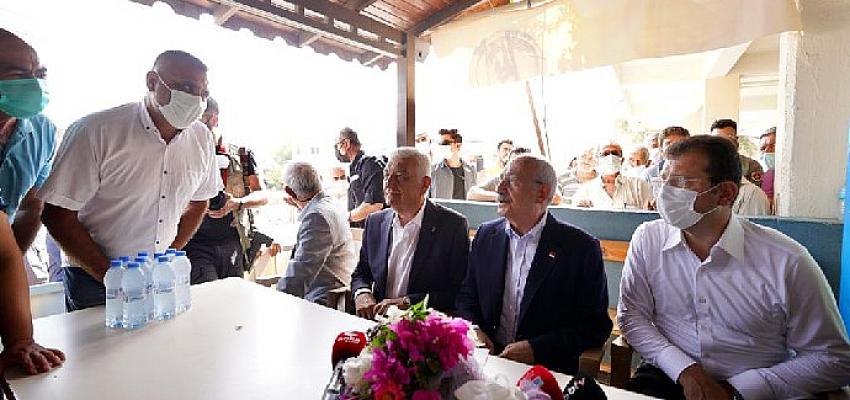 CHP Lideri Büyükşehir Başkanları ile Muğla’da