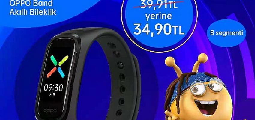 OPPO Band Giyilebilir Ürünler Kampanyasında İndirimli Fiyatıyla Turkcell Mağazalarında