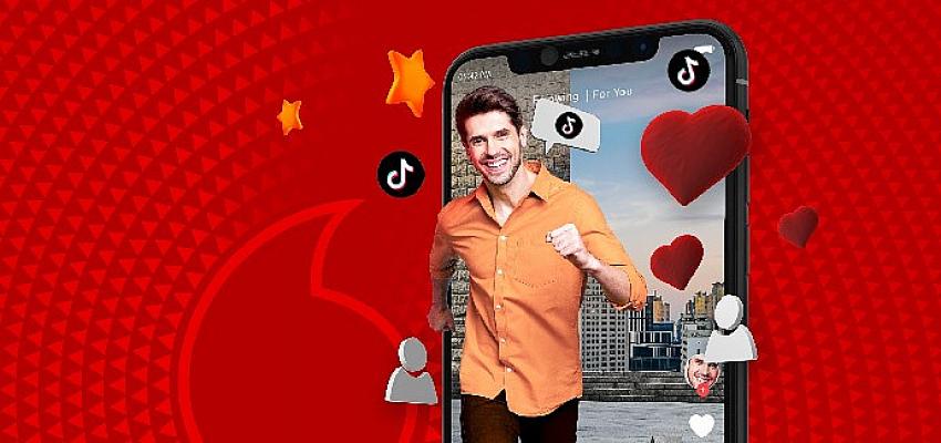 Sınırsız TikTok Türkiye’de ilk kez ve sadece Vodafone’da