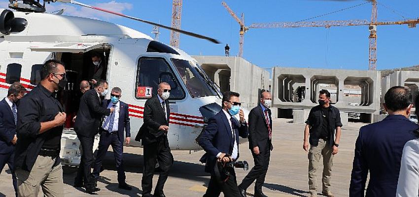 Türkiye Cumhuriyeti Cumhurbaşkanı Recep Tayyip Erdoğan Akkuyu NGS Sahasına Çalışma Ziyareti Gerçekleştirdi