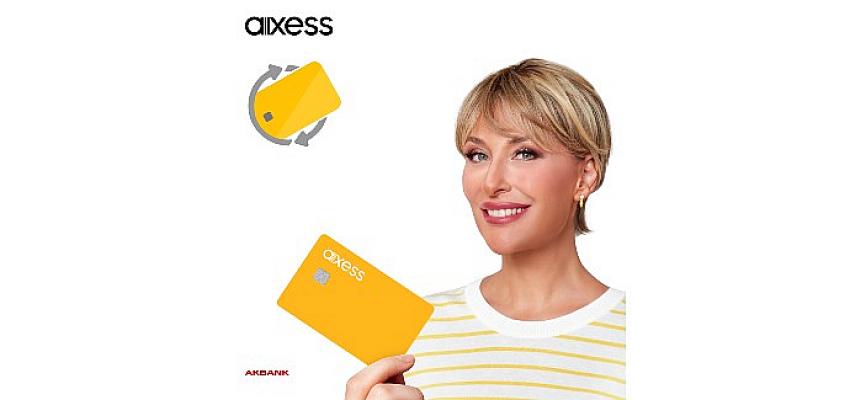 Akbank tüm kartlarını çevreye duyarlı malzemeye dönüştürüyor, bu harekete Axess öncülük ediyor.