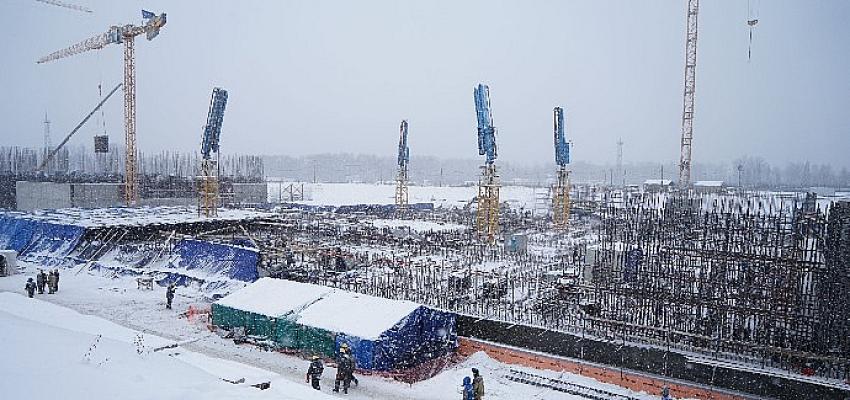 Brest-Od-300 Reaktörünün Temel Betonlaması Tamamlandı