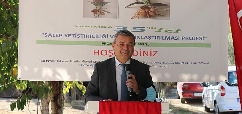 İl Müdürü Özen “Salep Üretimini İzmir’de Yaygınlaştırıyoruz”