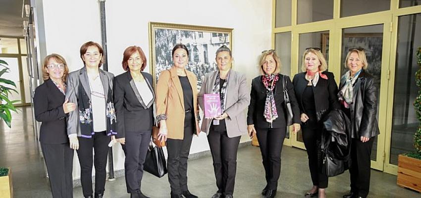 Türk Kadınlar Birliği Başkan Çerçioğlu’nu Ziyaret Etti