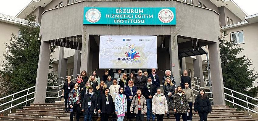 71 ilden İngilizce öğretmenleri, Erzurum’da ‘Birlikte İngilizce’ projesi için bir araya geldi