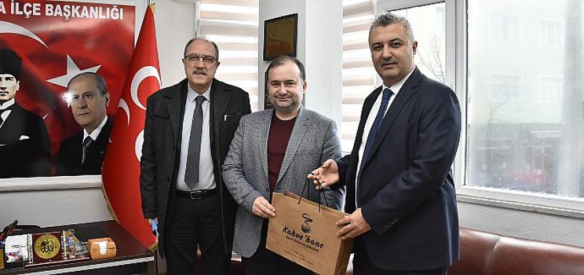 Belediye Başkanı Ulaş Yurdakul’dan MHP Malkara İlçe Başkanı Uğur Günay’a Ziyaret