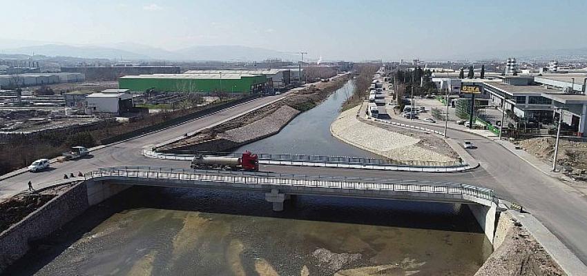 Başyiğit ile Kanal Yolunu birleştiren köprü ve bağlantı yolları tamamlandı