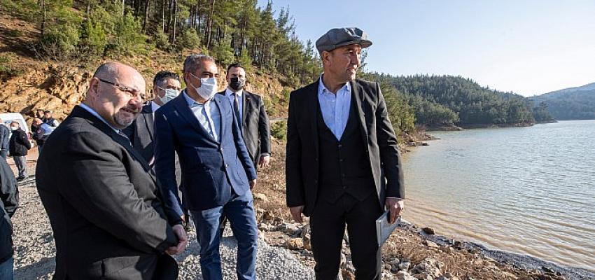 Büyükşehir’den Menderes’deki sulama göletlerine 8 milyon liralık yatırım