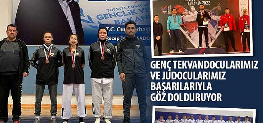 Genç Taekwondocularımız ve Judocularımız Başarılarıyla Göz Dolduruyor