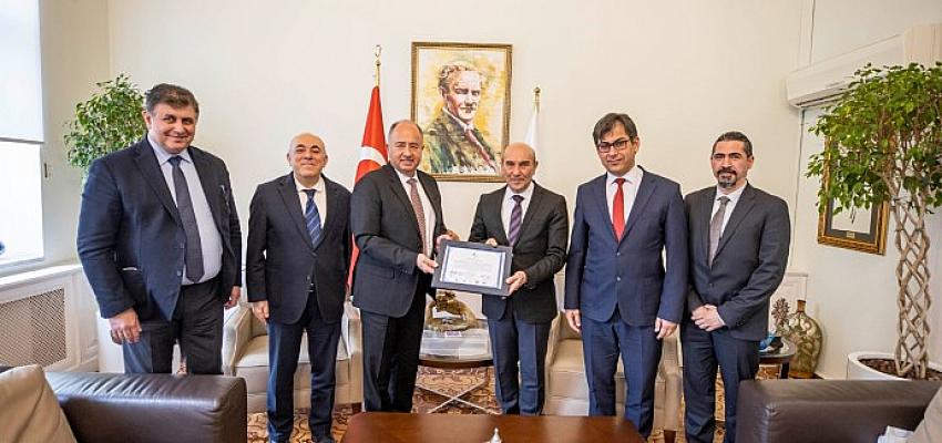 Başkan Soyer Kuzey İzmir Teknoloji Merkezi heyetini ağırladı