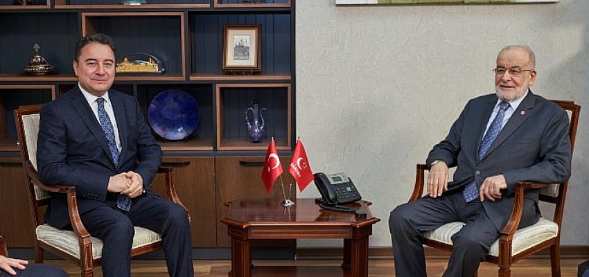 DEVA Partisi Genel Başkanı Ali Babacan, 27 Mart’ta ev sahipliğini yapacağı buluşmadan önce genel başkanlar turunu tamamladı.