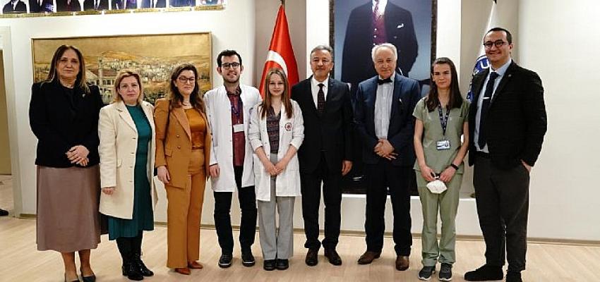 Ege Tıp Kosovalı Sağlık Bakanını ağırladı