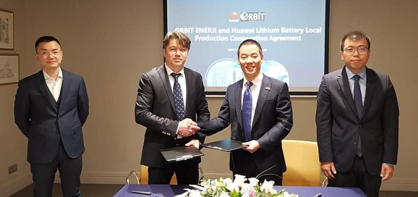 Huawei ve Orbit Enerji yerli lityum pil üretimi için birlikte çalışacak
