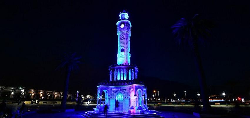 Saat Kulesi Mart’ta her perşembe maviye bürünecek