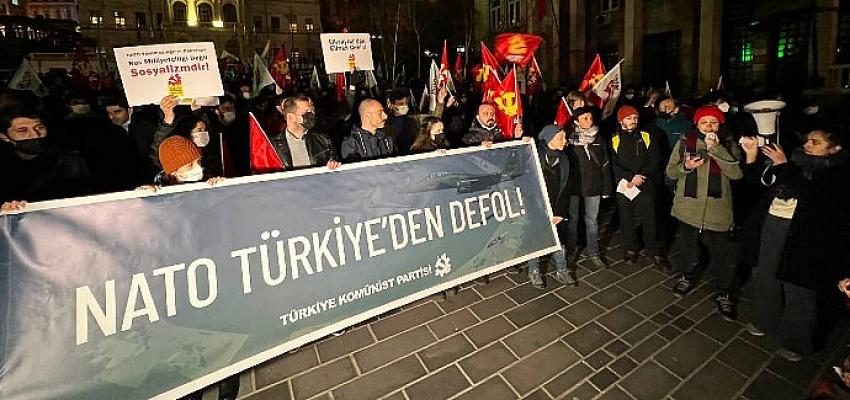 TKP’den eylem: NATO Türkiye’den defol!