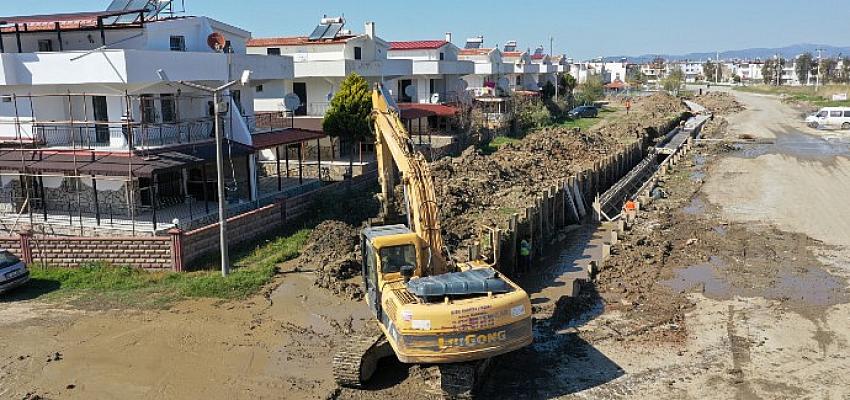 Aydın Büyükşehir Belediyesi’nin Kuşadası’ndaki Büyük Altyapı Çalışması Devam Ediyor