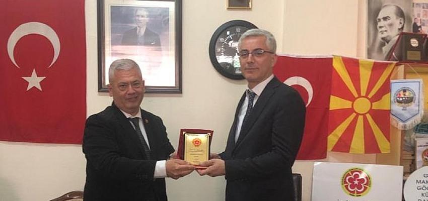 Kuzey Makedonya Cumhuriyeti İstanbul Başkonsolosu Dr.Aktan Ago İzmir Gültepe Makedonya Göçmenleri Derneği’ni ziyaret etti