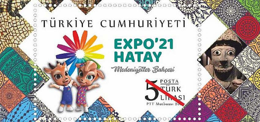 PTT’DEN “EXPO’21 Hatay” Konulu Anma Pulu ve İlkgün Zarfı