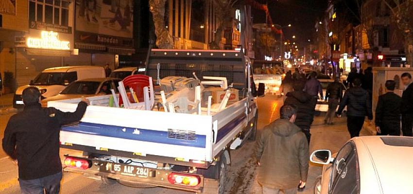 Van Büyükşehir’in Seyyar Satıcılarla Mücadelesi Sürüyor