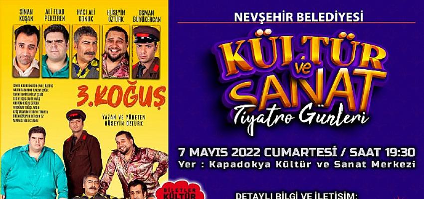 3. Koğuş Adlı Tiyatro Oyunu 7 Mayıs Cumartesi Nevşehir’de Sahnelenecek
