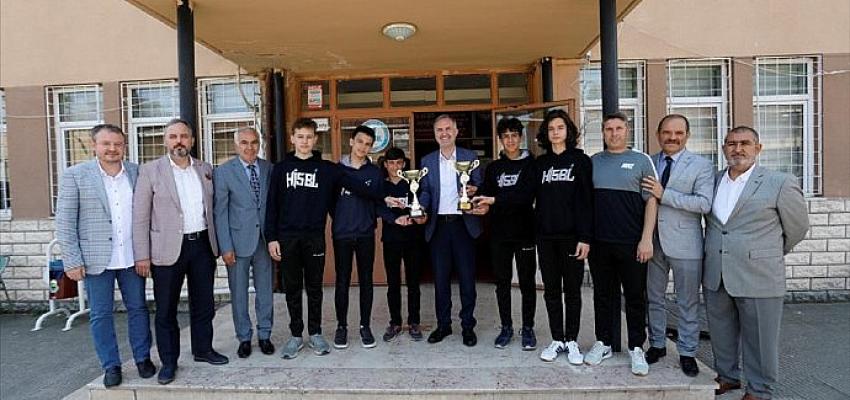 Başkan Taban’dan Türkiye Şampiyonlarına Ziyaret