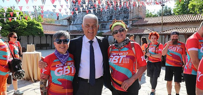 Gökova Bisiklet Turunun Startını Başkan Gürün Verdi