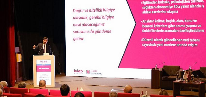 İş Ahlakı Bibliyografyası ve İş Ahlakı Sözlüğü Tanıtım Toplantısı İstanbul Ticaret Üniversitesi’nde yapıldı.