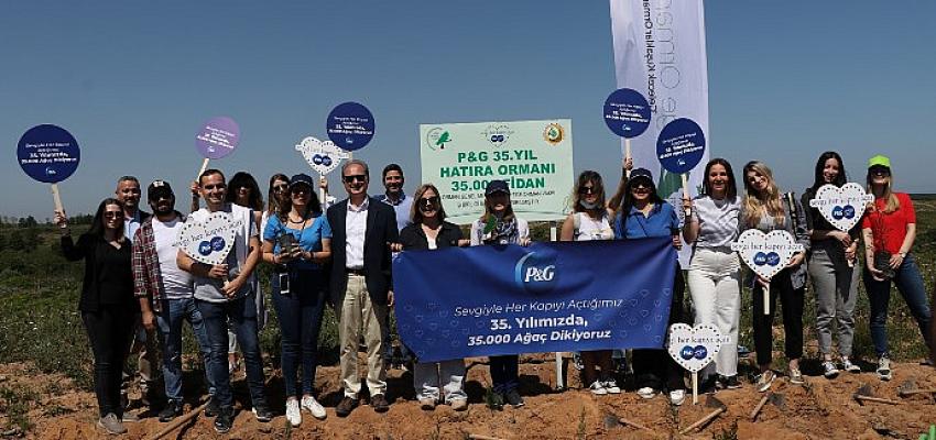 P&G Türkiye’den 35’inci yılında 35 bin ağaç
