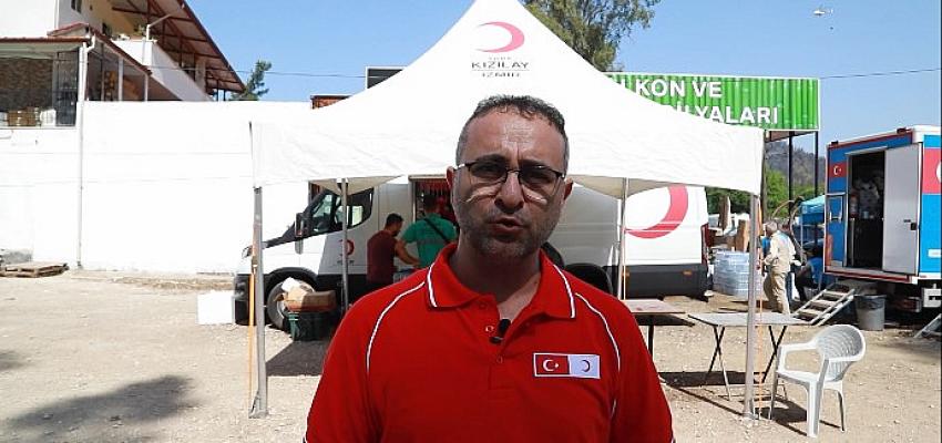 Kızılay Afet Yönetimi Genel Müdürü İbrahim Özer Marmaris’teki Çalışmaları Anlattı