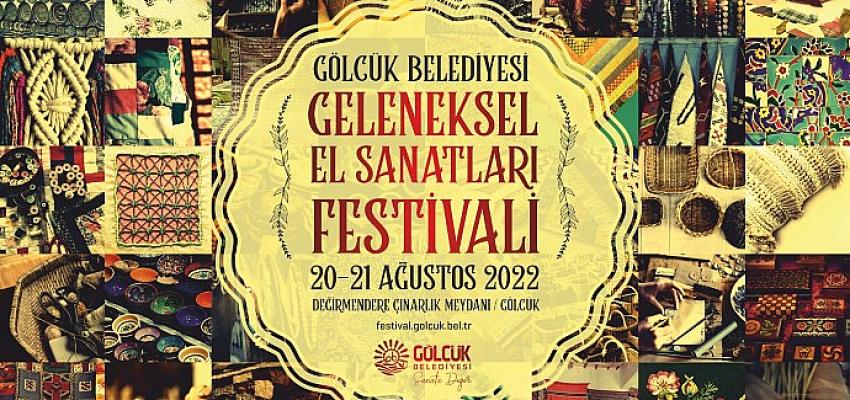 Gölcük Belediyesi Geleneksel El Sanatları Festivali Başlıyor