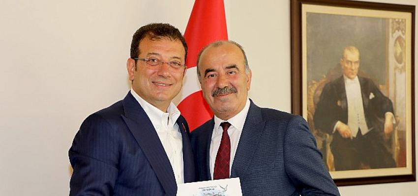 Başkan Türkyılmaz’dan Ekrem İmamoğlu’na Mütareke Ziyareti