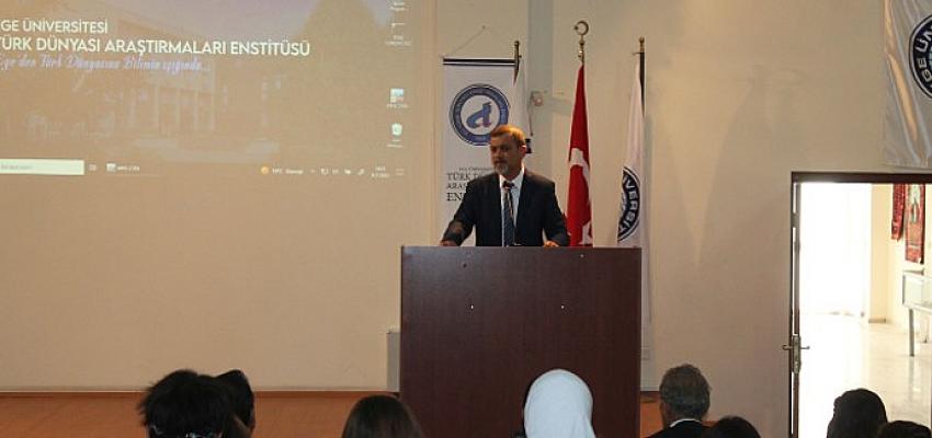 Dr. Öğr. Üyesi M. Fatih Sansar, Atatürk, Türk Dünyasında rol model olacak bir kişiliktir