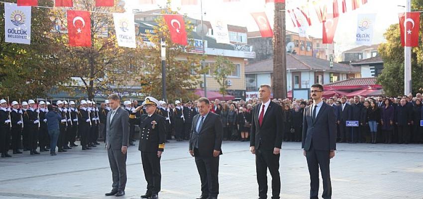 Gazi Mustafa Kemal Atatürk Gölcük’te Törenle Anıldı