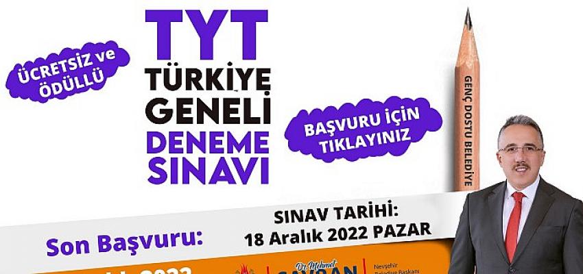 Nevşehir Belediyesi: TYT Deneme Sınavı İçin Kayıtlar Başladı