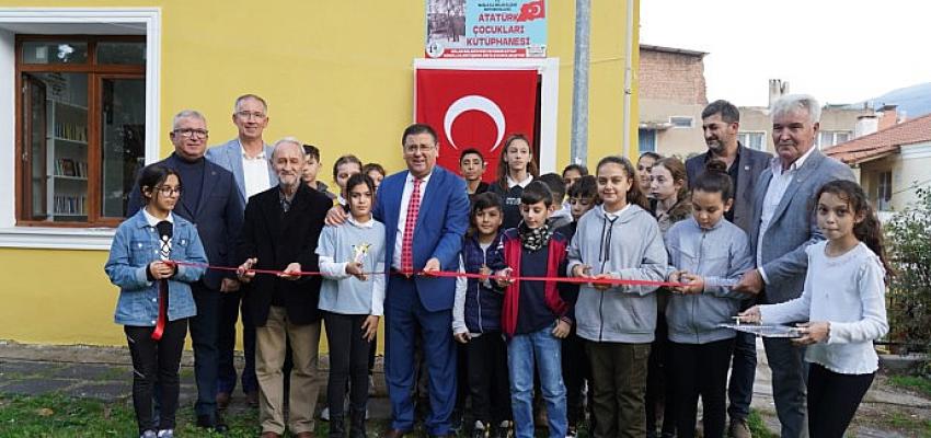Atatürk Çocukları Kütüphaneleri’nin 49.’Su Milas’ta Açıldı