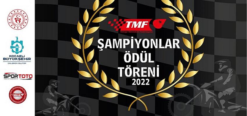 Kocaeli Büyükşehir’den TMF Şampiyonlarına Ödül Töreni