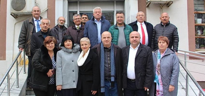 Valkaneş Belediyesi’nden Başkan Erkiş’e ziyaret
