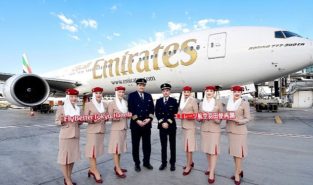 Emirates, Tokyo-Haneda seferlerini yeniden başlattı