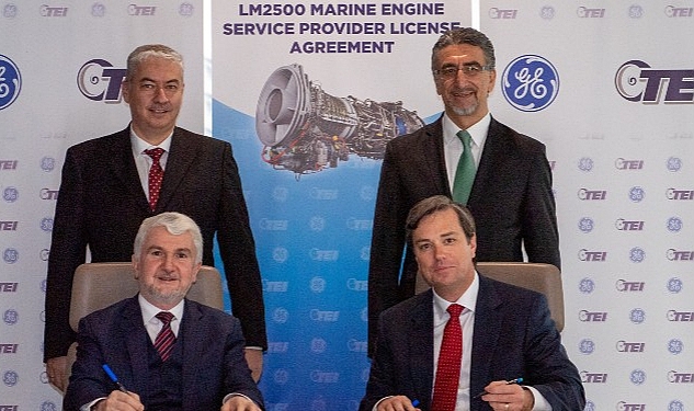 GE Marine ve TEI, LM2500 Deniz Gaz Türbinlerinin Bakım, Onarım ve Revizyonları için Lisans Anlaşması İmzaladı