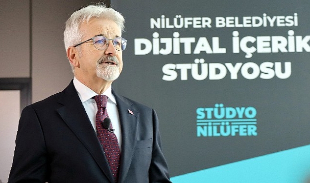 Nilüfer'in Dijital İçerik Stüdyosu kapılarını açtı