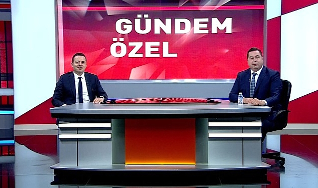 Nesibe Aydın Spor Kulübü Başkanı Mirkan Aydın, D-Smart Ekranlarında Yayınlanan “Gündem Özel" Programına Konuk Oldu