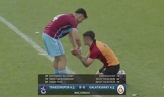 U17 Elit Ligi 3.lük Maçında Trabzonspor – Galatasaray ile Karşı Karşıya geldi