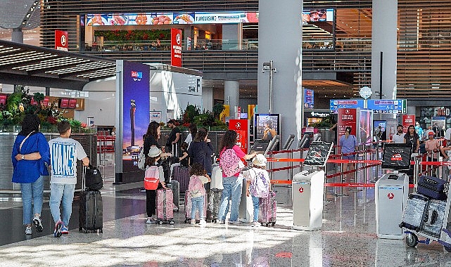 İGA İstanbul Havalimanı'nda Tüm Zamanların 'Yolcu Rekoru' Kırıldı