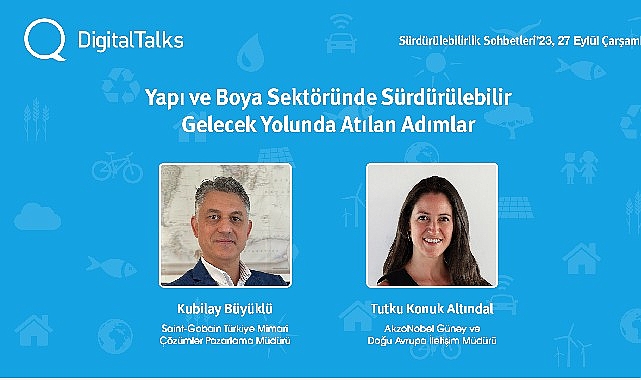Saint-Gobain Türkiye “DigitalTalks Sürdürülebilirlik Sohbetleri 2023"e Elmas Sponsor Oldu