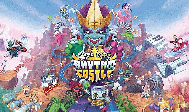 'Super Crazy Rhythm Castle' PlayStation®5, PlayStation®4, Xbox Series X|S, Xbox One, Steam® ve Nintendo Switch™'e Çıkış Yaptı!