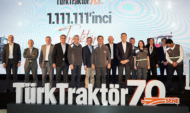 TürkTraktör 70. Yılında 1.111.111'inci Traktörünü Üretti