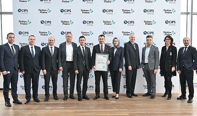 Türkiye Finans “CIPS Kurumsal Satın Alma Sertifikası"na sahip Türkiye'deki tek finans kuruluşu oldu