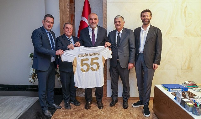 Samsunspor'dan Başkan İbrahim Sandıkçı'ya Ziyaret